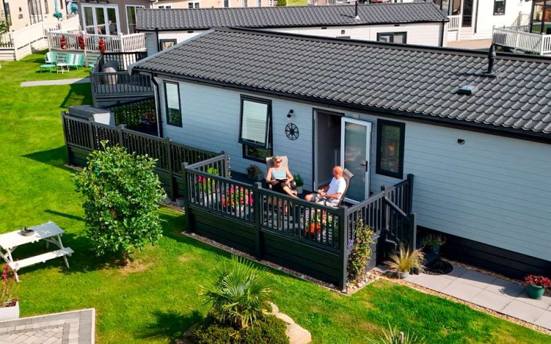 Static caravan for sale at Heathland Beach Holiday Park